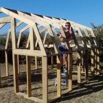 american barn style greenhouse